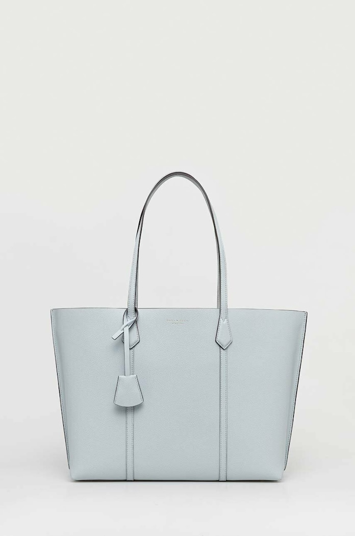 Tory Burch torebka skórzana skóra licowa niebieski 81932.401