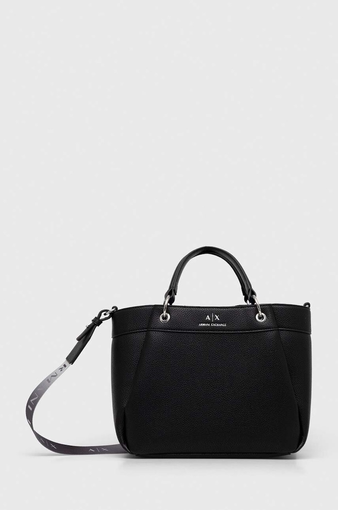 Armani Exchange torebka nie mieści A4 czarny 942911.CC783.NOS