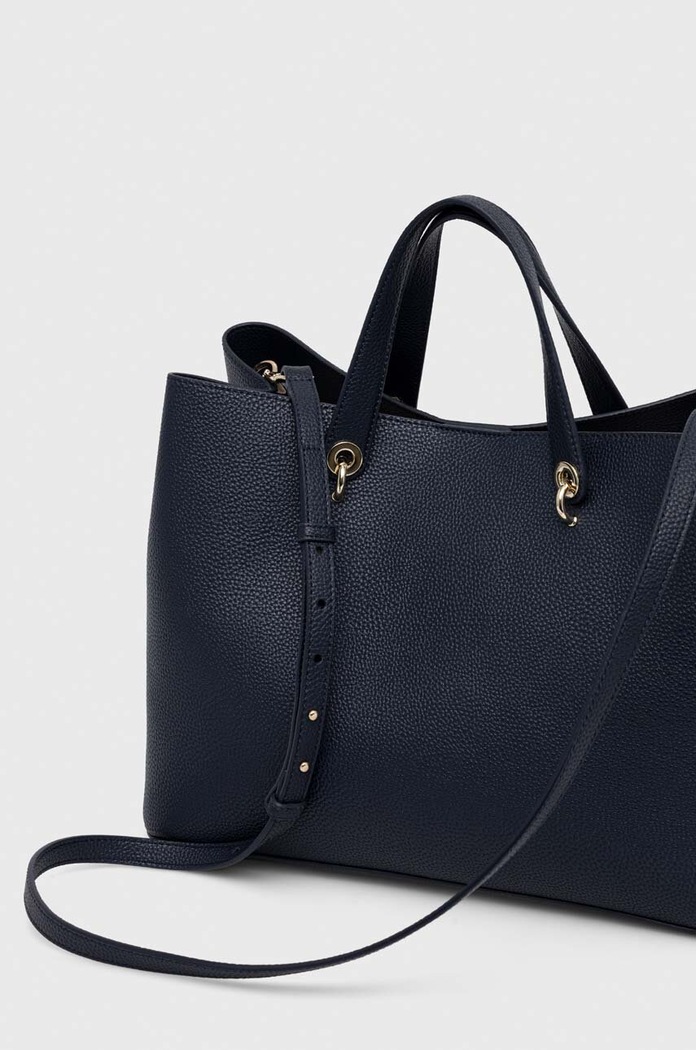 Kabelka Tommy Hilfiger tmavomodrá AW0AW15177.NOS