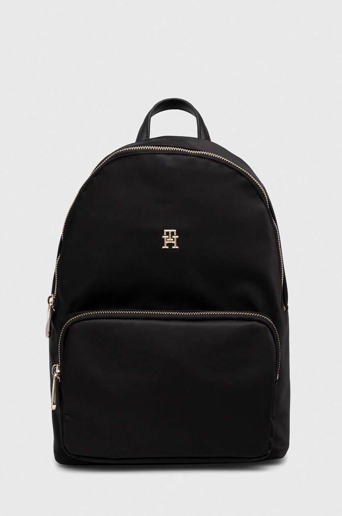 Tommy Hilfiger plecak nie mieści A4 czarny AW0AW15641.NOS