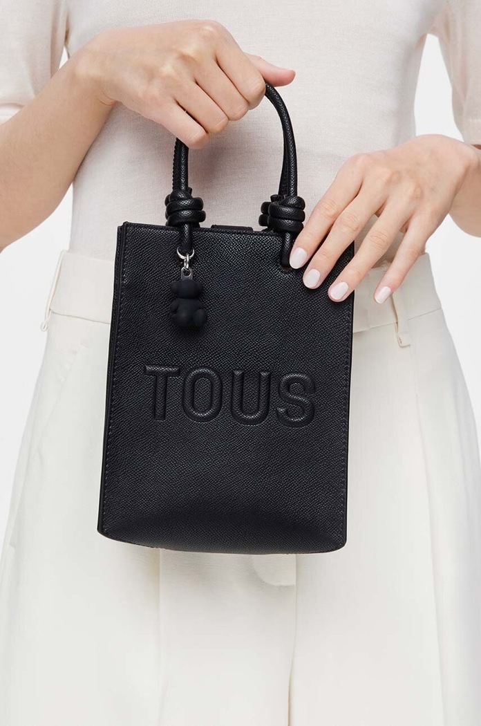 Τσάντα Tous La Rue New Pop 2001934951 μαύρο