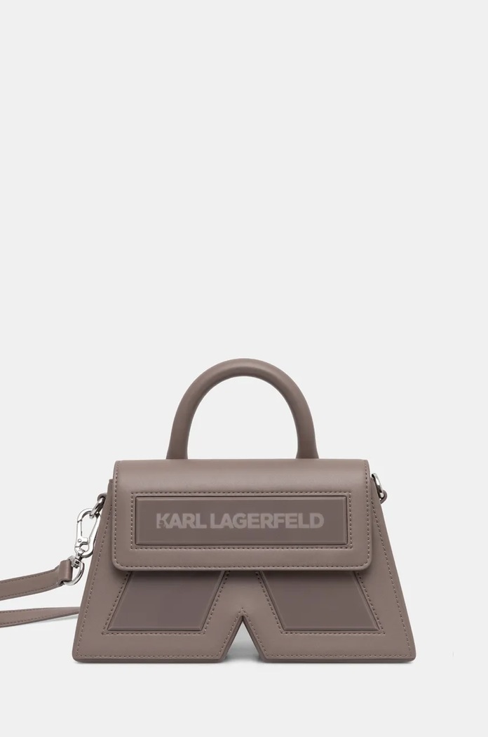 Kabelka Karl Lagerfeld sivá 240W3190