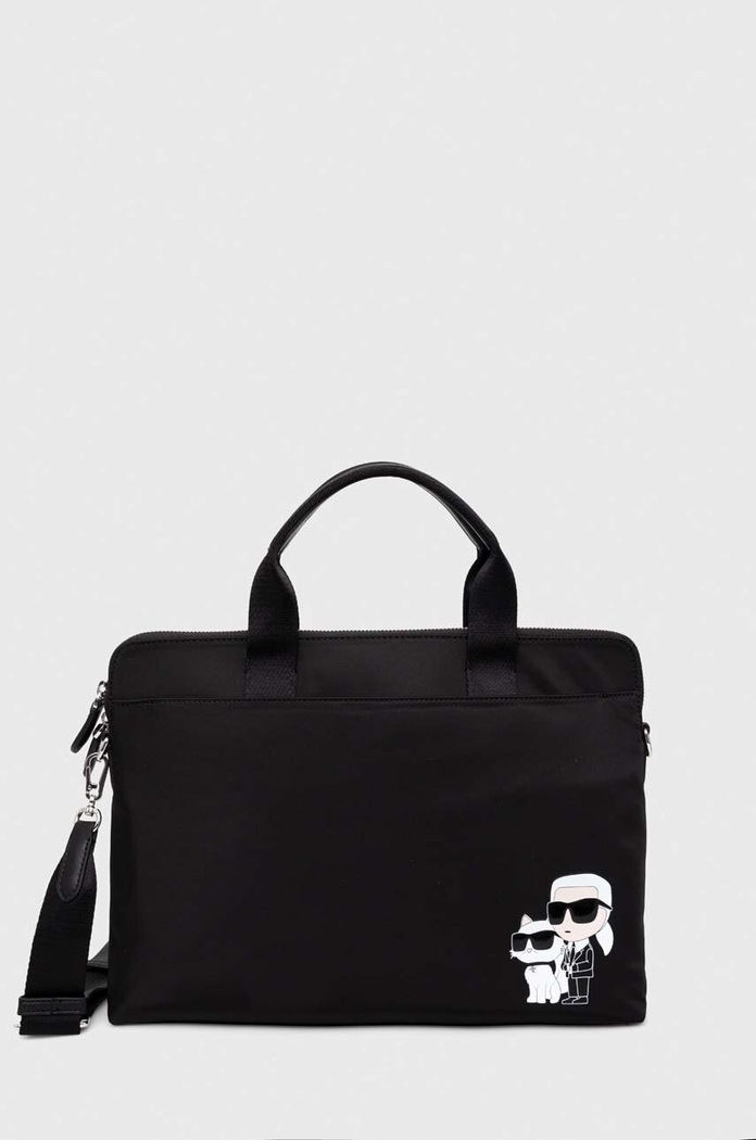 Obal na notebook Karl Lagerfeld na notebook čierna 240W3229