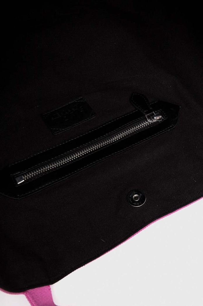 Karl Lagerfeld torebka bawełniana 240W3890 różowy