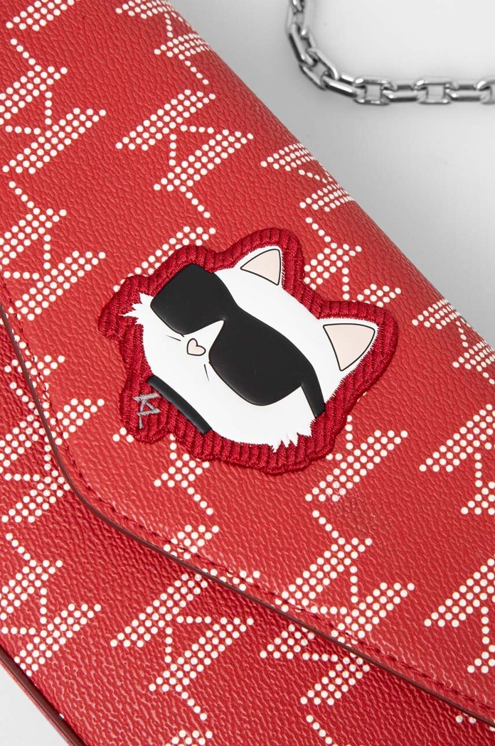 Karl Lagerfeld torebka czerwony 240W3237
