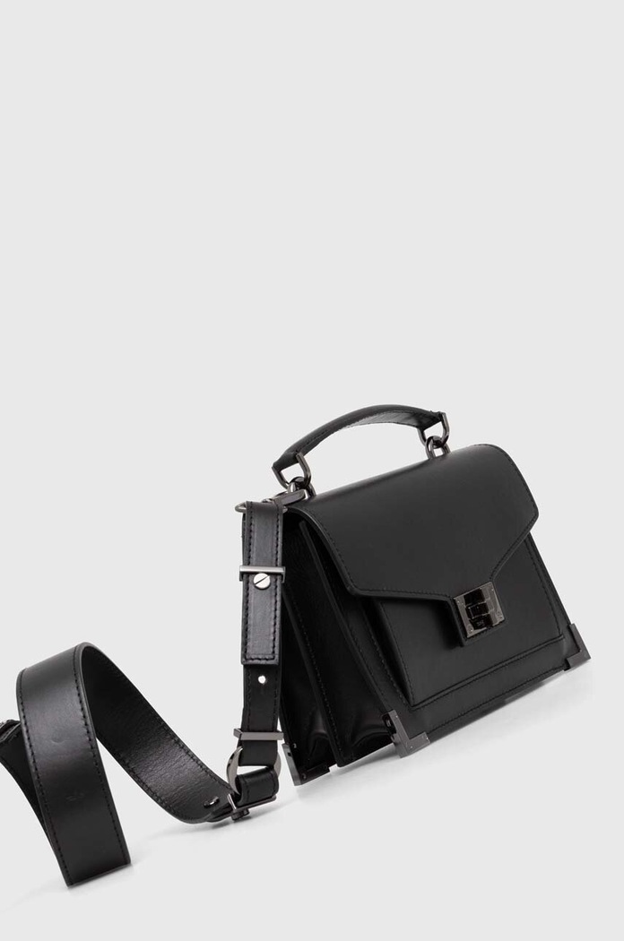 The Kooples bőr táska AFSEMILYS108 fekete AA00
