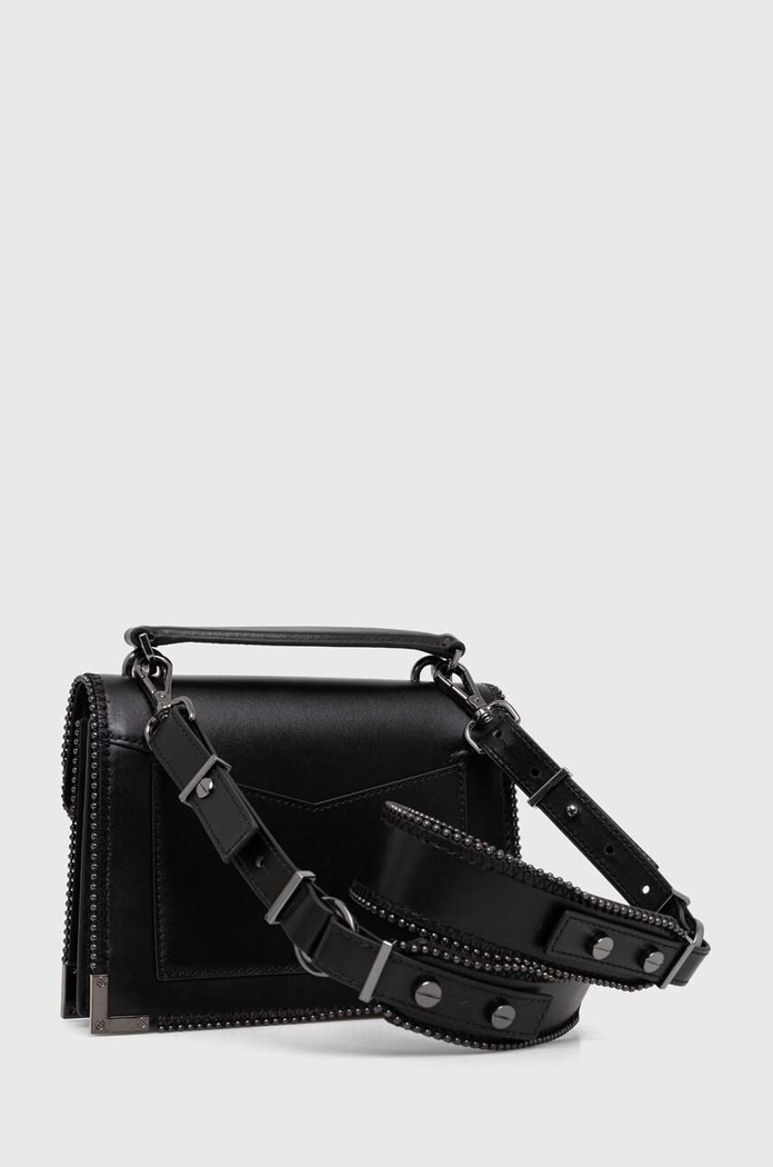Kiegészítők The Kooples bőr táska AFSEMILYS89 fekete