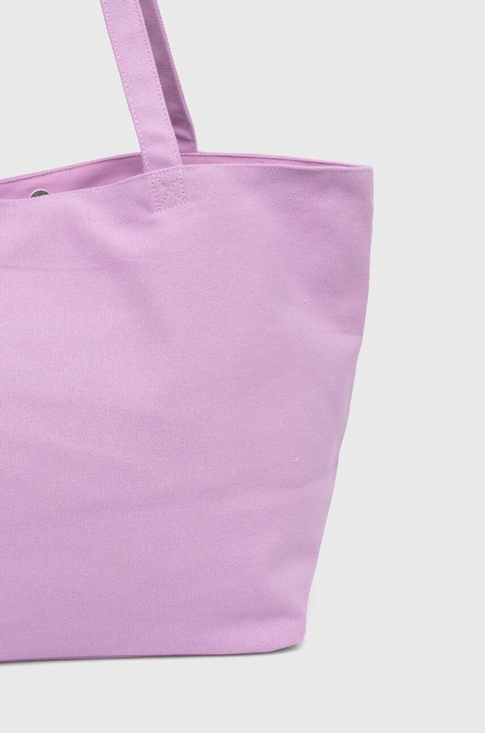 Doplňky Bavlněná kabelka Karl Lagerfeld 240W3870 fialová