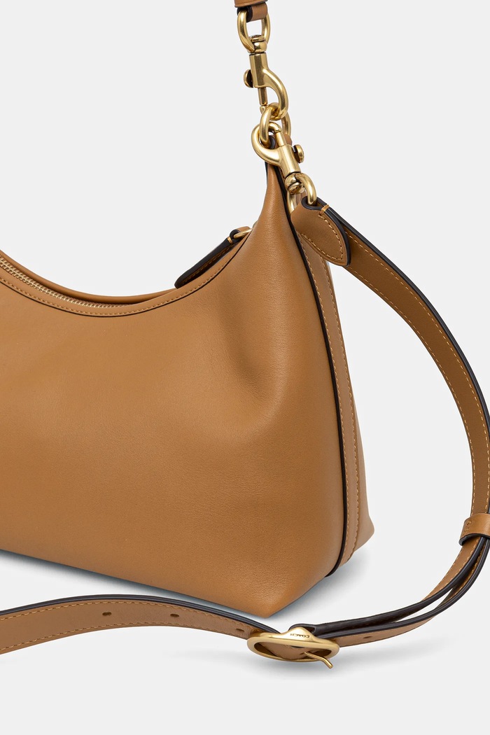 Αξεσουάρ Δερμάτινη τσάντα Coach Juliet Shoulder Bag CR981 καφέ