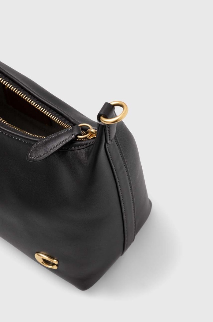 Δερμάτινη τσάντα Coach Juliet Shoulder Bag CR981 μαύρο