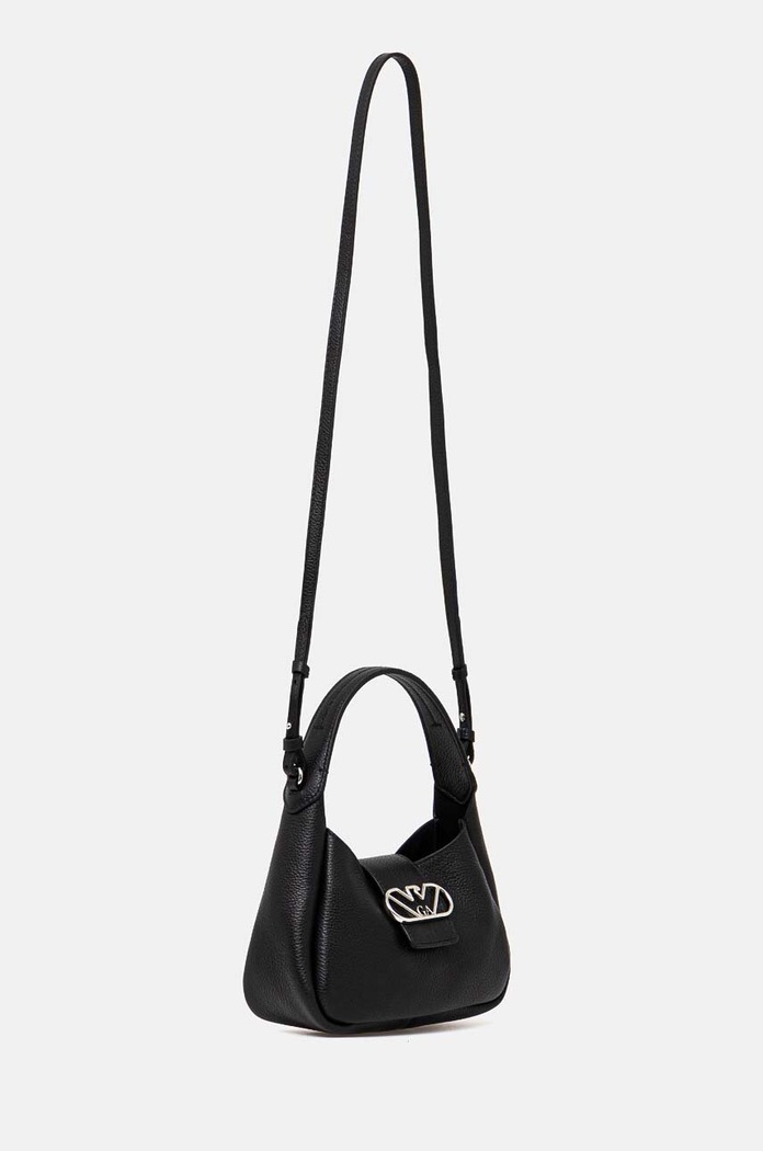 Akcesoria Emporio Armani torebka skórzana Y3E235.YWQ9X.NOS czarny