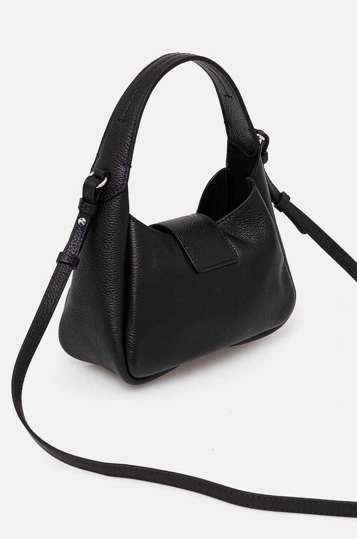 Emporio Armani torebka skórzana czarny Y3E235.YWQ9X.NOS