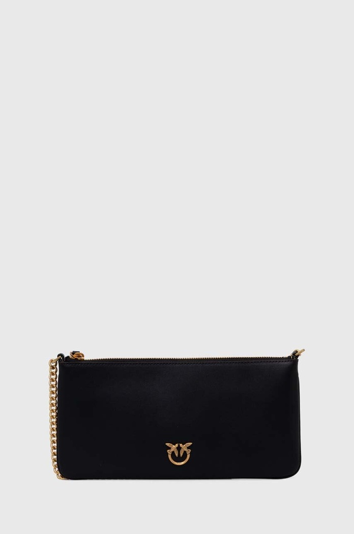 Pinko poseta de piele uni negru 102747.A0F1