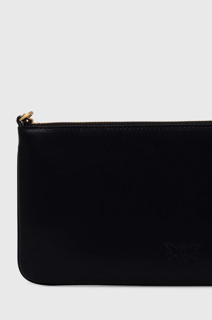 Accesorii Pinko poseta de piele 102747.A0F1 negru