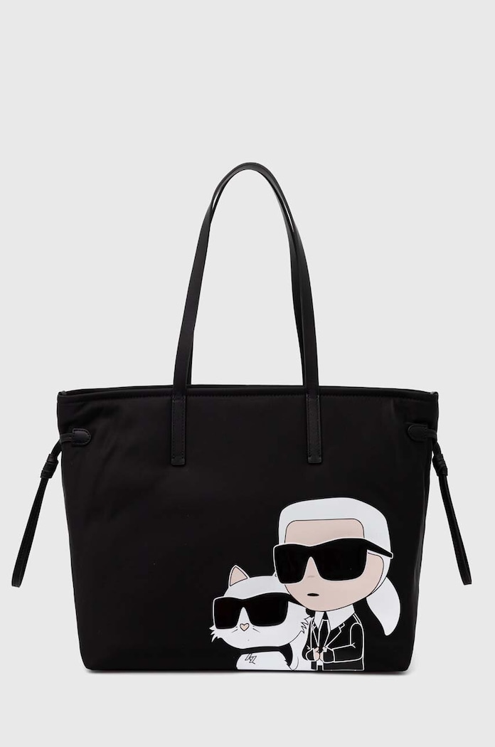 Kabelka Karl Lagerfeld potisk černá 245W3059