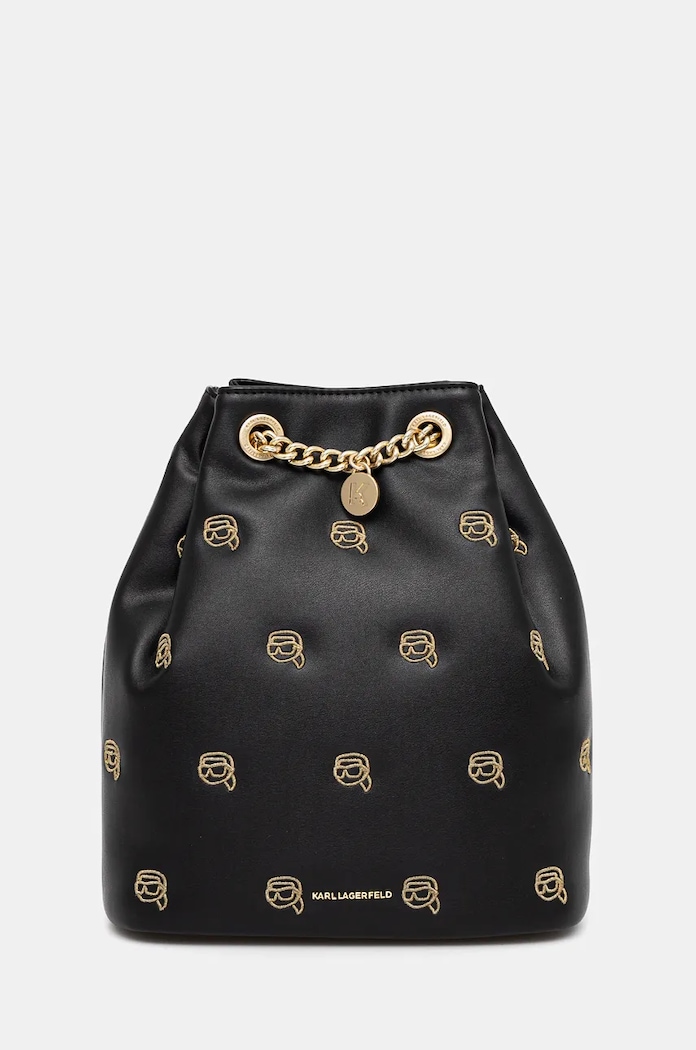 Σακίδιο πλάτης Karl Lagerfeld συνθετικό μαύρο 246W3033