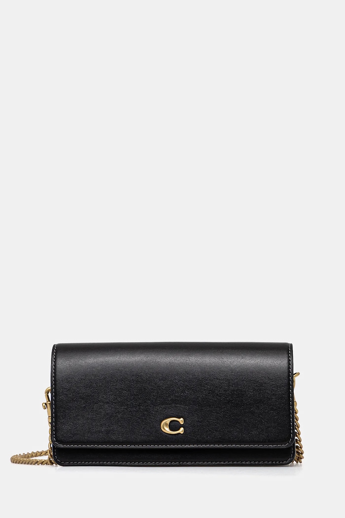 Torba Coach bez uzorka crna CW586