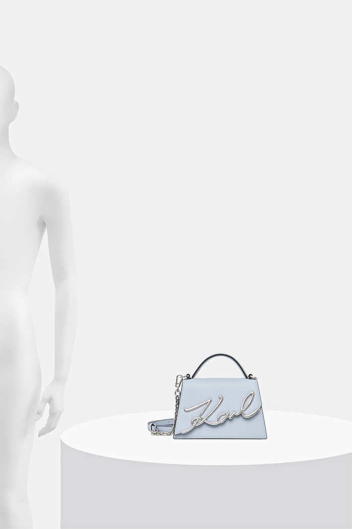 Karl Lagerfeld torebka crossbody damska skórzana K/SIGNATURE A1W30038