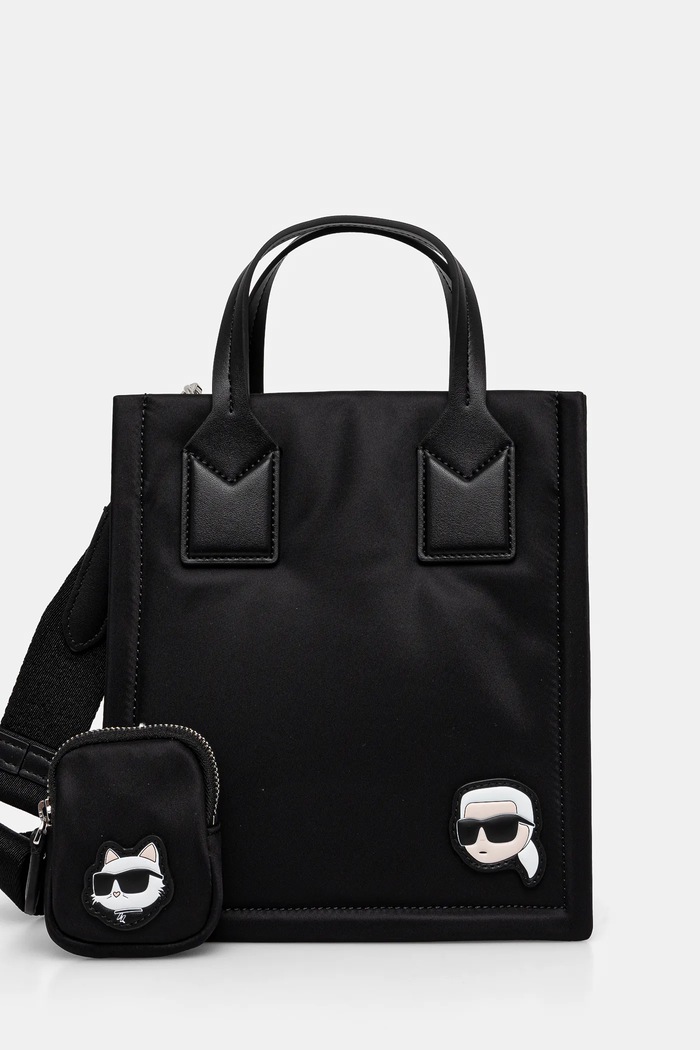 Karl Lagerfeld Poseta IKON negru A1W30130
