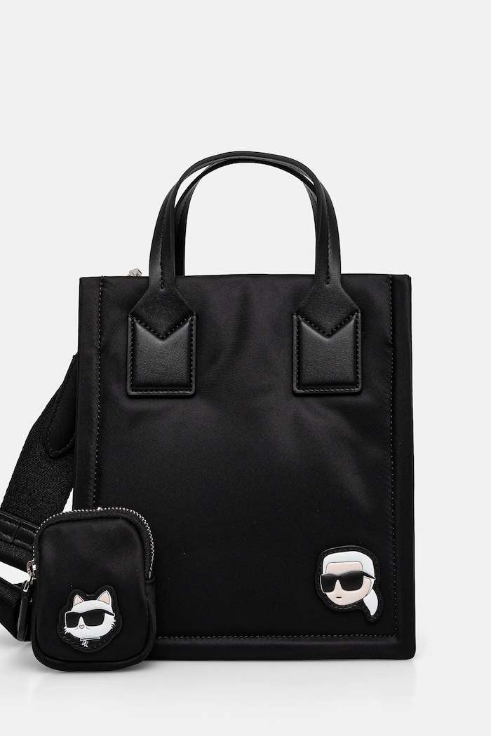 Karl Lagerfeld Poseta IKON negru A1W30130