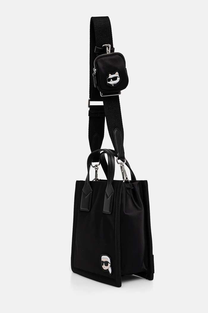 Karl Lagerfeld Poseta IKON A1W30130 negru AA00