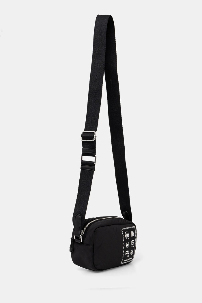 Kabelka Karl Lagerfeld IKON A1W30205 čierna AA00
