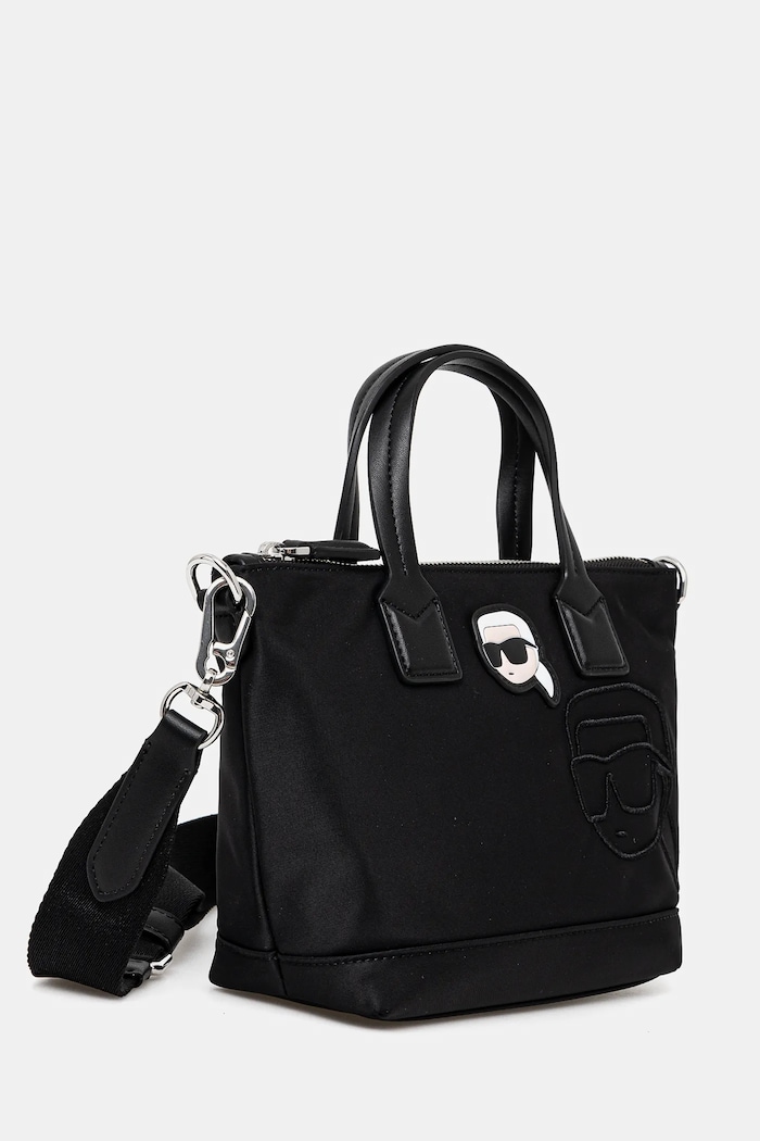 Kabelka Karl Lagerfeld IKON A1W30388 čierna AA00