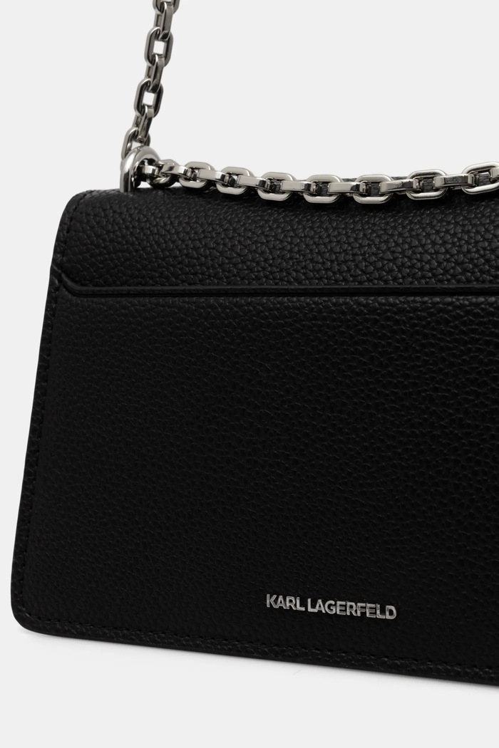 Akcesoria Karl Lagerfeld torebka IKON A1W30498 czarny
