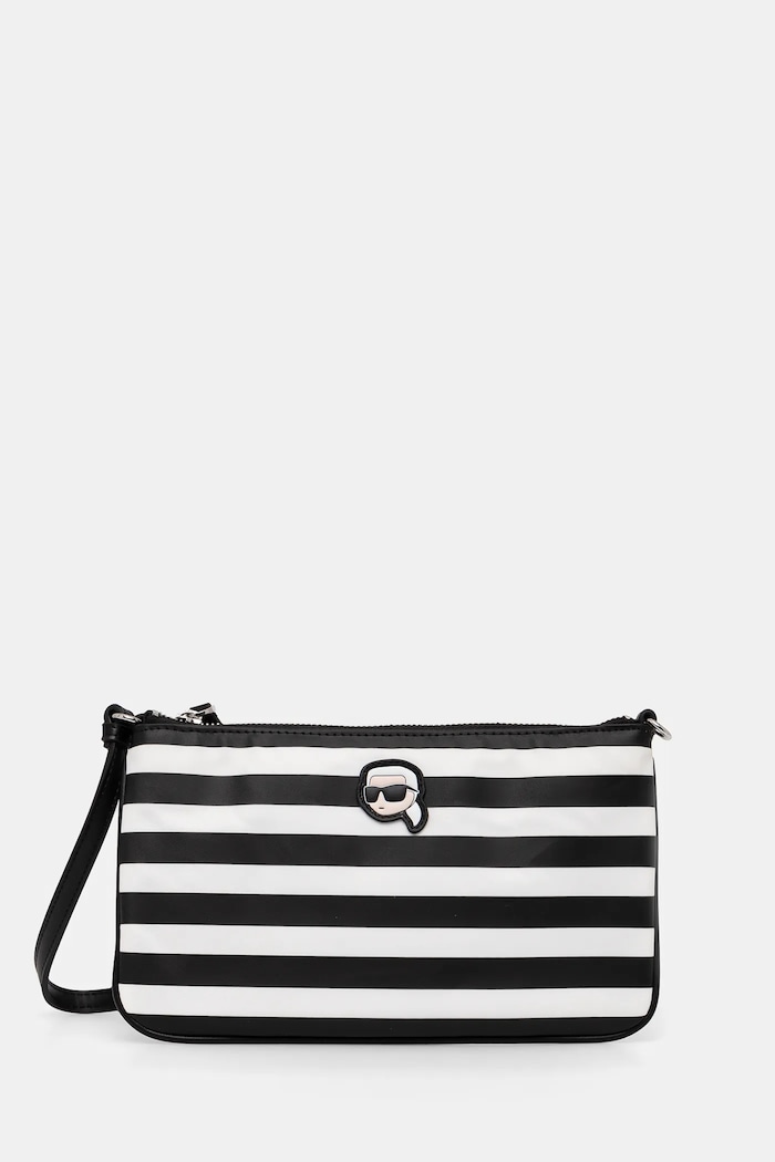 Karl Lagerfeld poseta IKON nu incape in A4 negru A1W32038