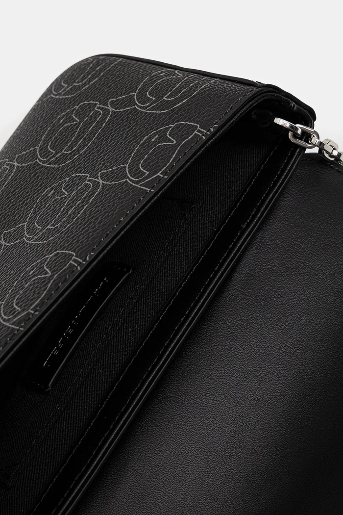 Karl Lagerfeld torebka IKON A1W32045 czarny