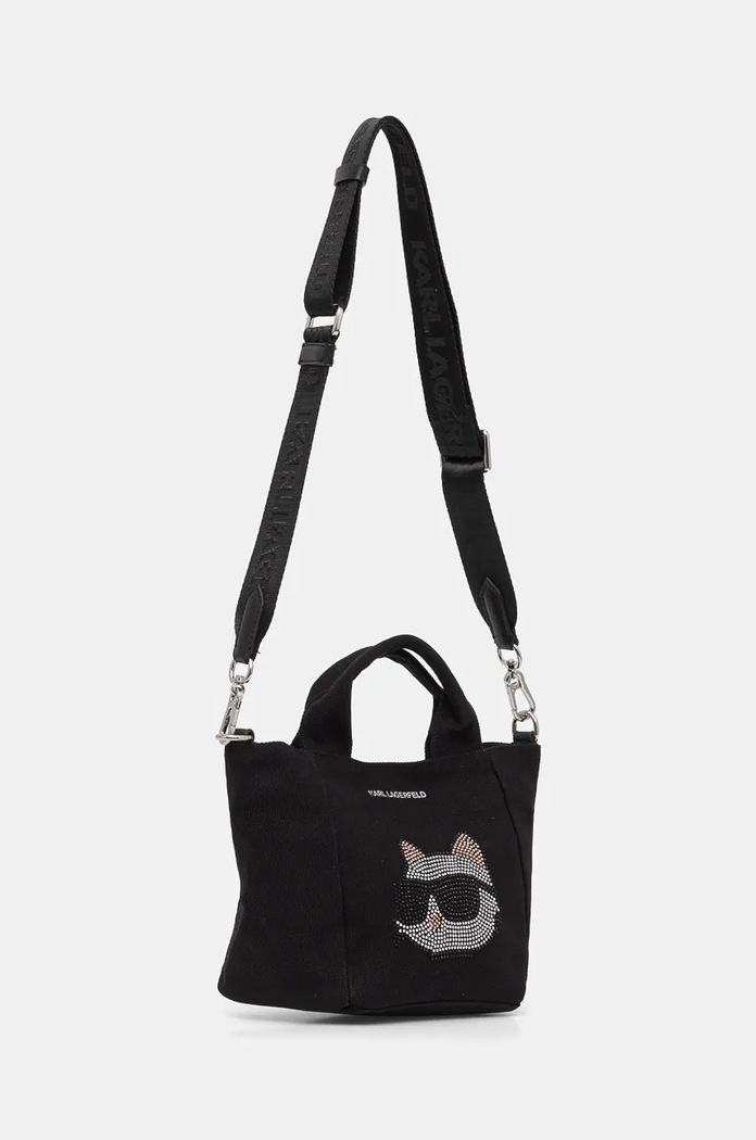 Karl Lagerfeld torebka IKON A1W50087 czarny AA00
