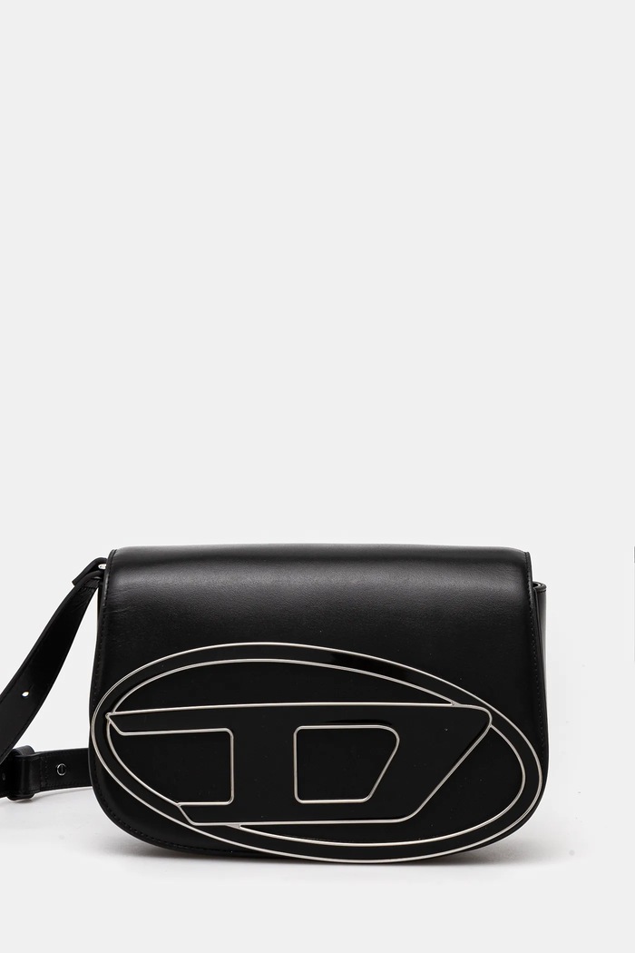 Diesel poseta de piele 1DR 1DR M shoulder bag nu incape in A4 negru X09568.PR818
