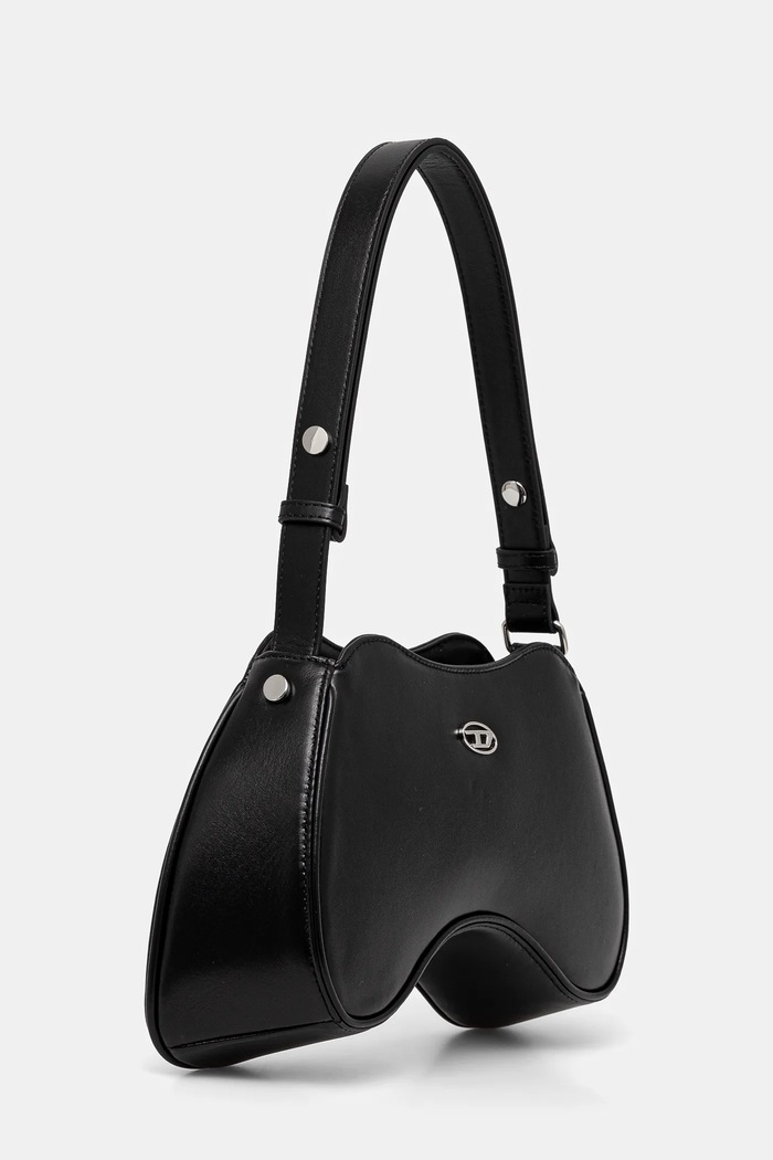 Diesel poseta de piele PLAY PLAY SHOULDER cross bodyb X10201.PR227 negru AA00