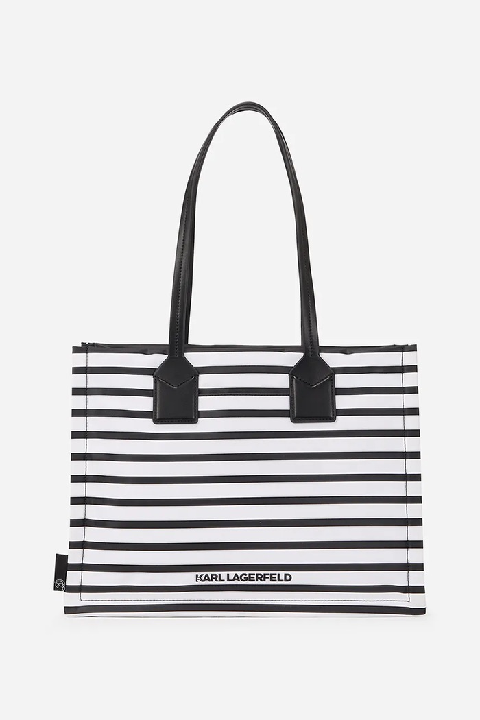 Karl Lagerfeld torebka IKON A2W30176 czarny SS25