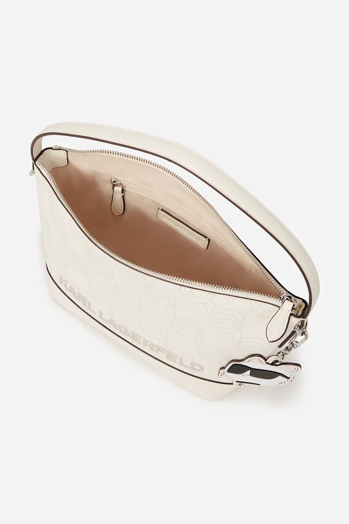 Accesorii Karl Lagerfeld Poseta IKON A2W30177 alb