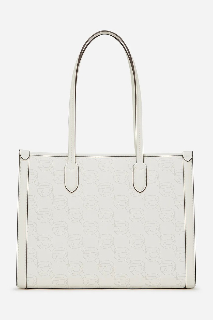 Karl Lagerfeld geantă IKON A2W30190 alb AA00