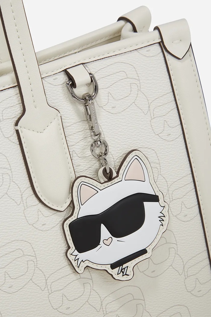 Karl Lagerfeld geantă IKON alb A2W30190