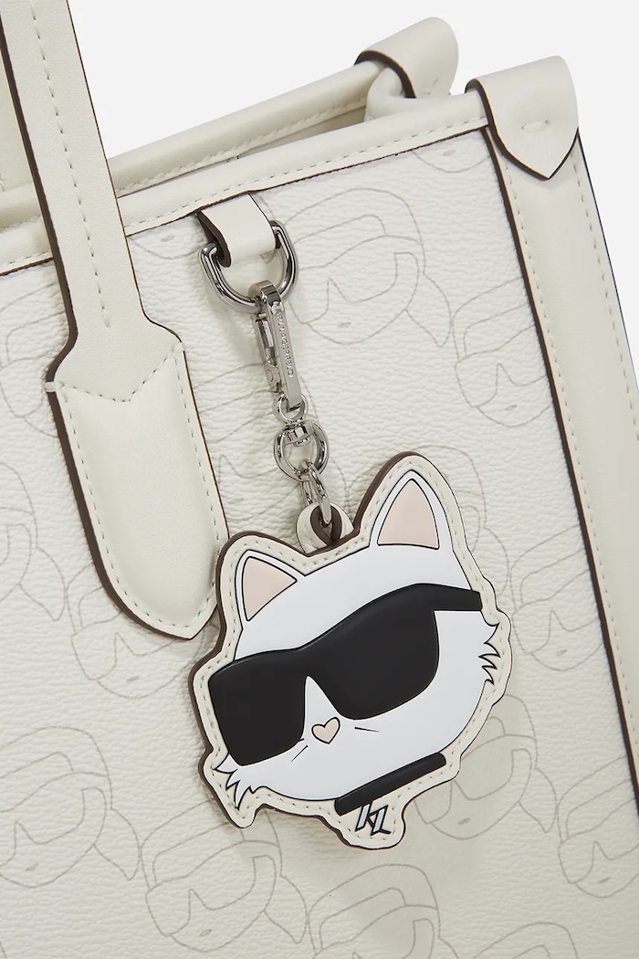 Karl Lagerfeld geantă IKON alb A2W30190