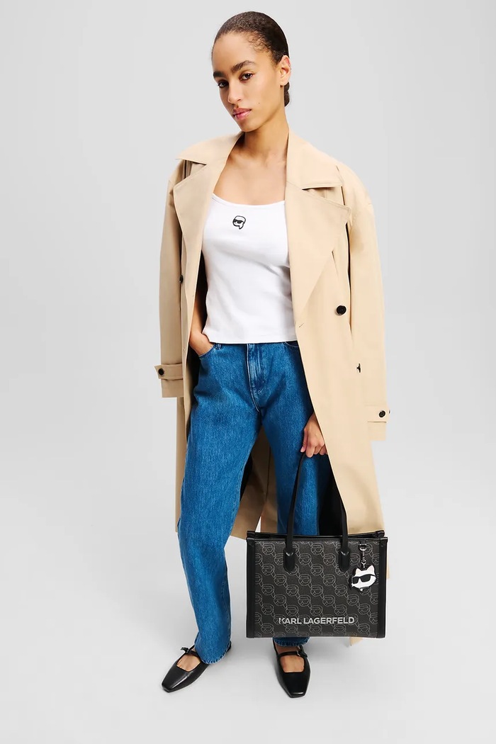 Kabelka Karl Lagerfeld IKON A2W30190 černá