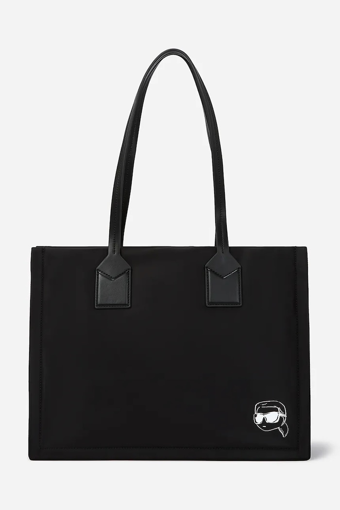 Karl Lagerfeld torebka IKON mieści A4 czarny A2W30175