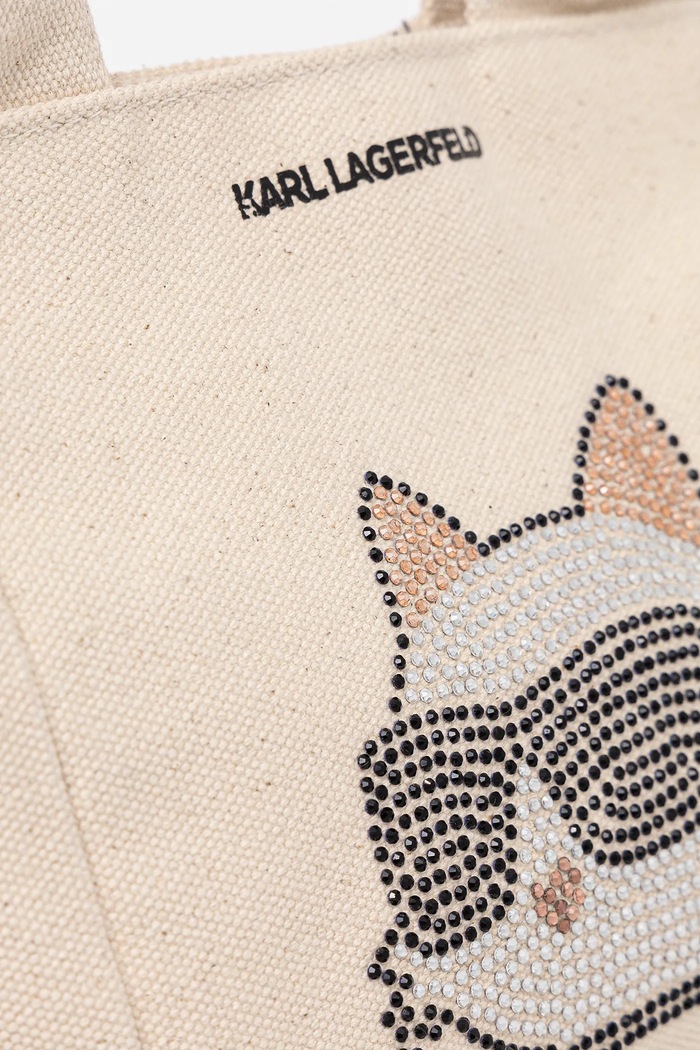 Karl Lagerfeld torebka IKON beżowy A2W50044