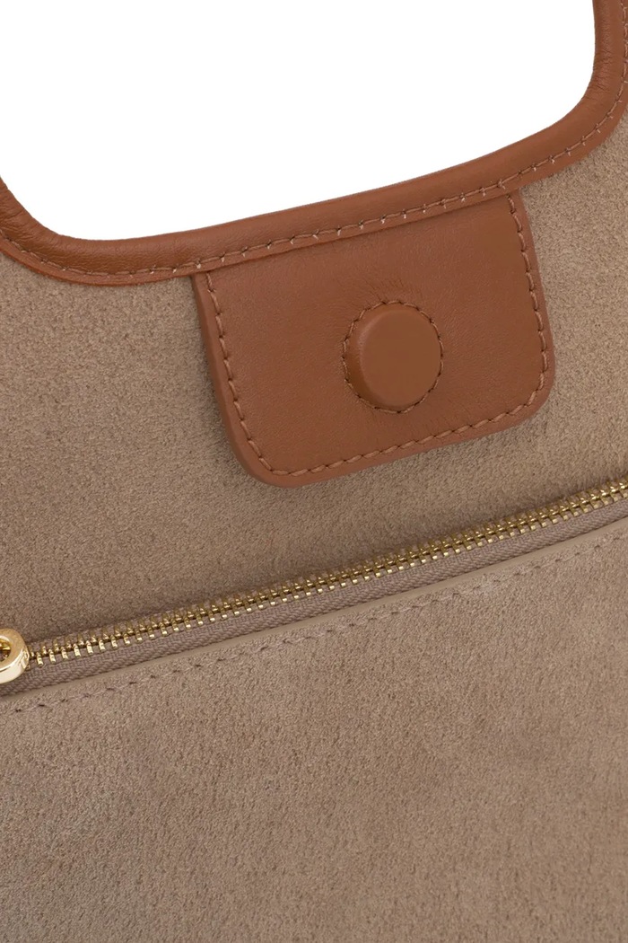 Accesorii Tous geantă de piele LIRIO 2002202043 maro
