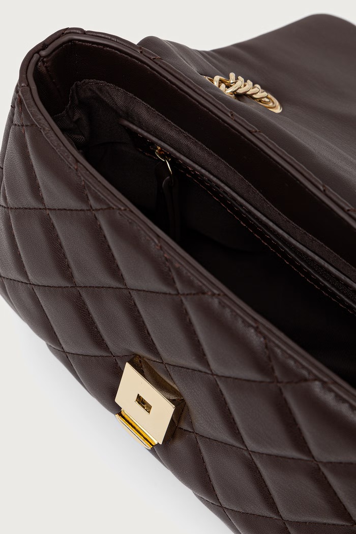 Чанта crossbody дамска от имитация на кожа Valentino Bags кафяв VBS3KK05R