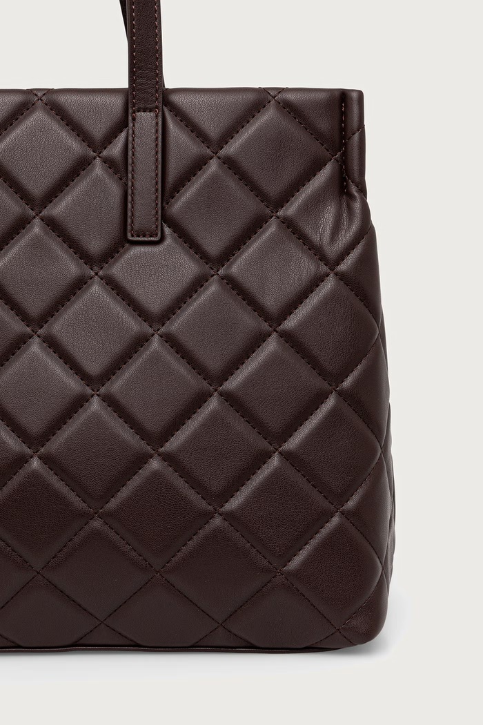 Аксесоари Valentino Bags Шопинг чанта дамска от имитация на кожа VBS3KK10R кафяв
