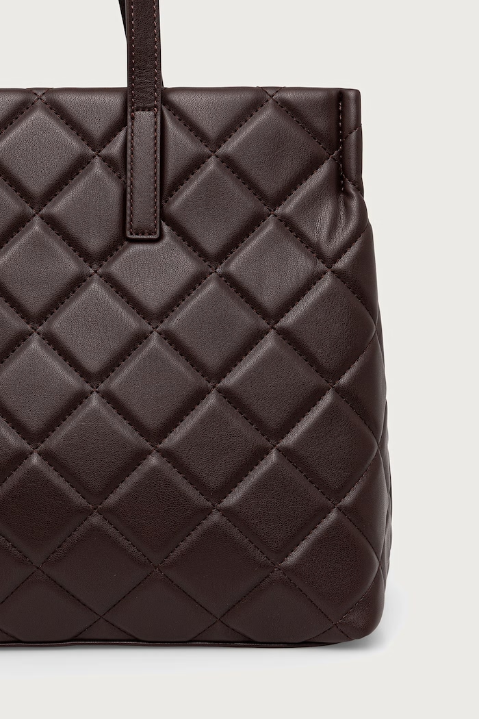 Аксесоари Valentino Bags Шопинг чанта дамска от имитация на кожа VBS3KK10R кафяв