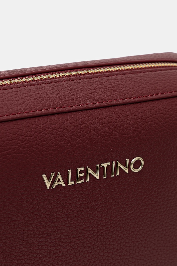 Valentino Bags torebka crossbody damska z imitacji skóry bordowy VBS5A809