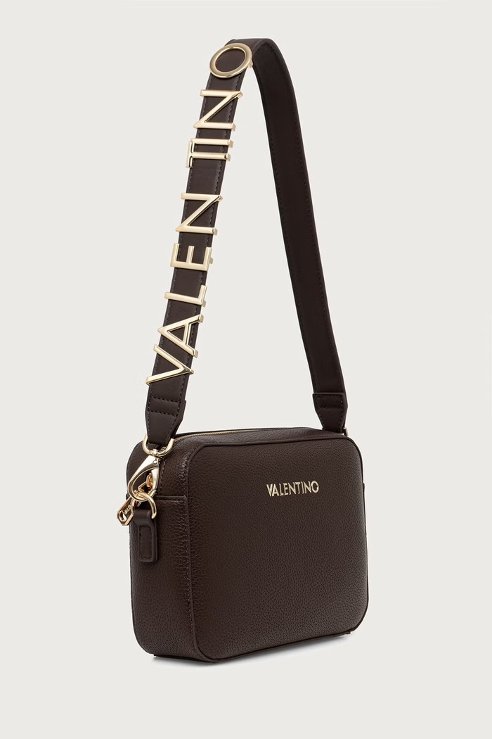Doplnky Valentino Bags Crossbody kabelka dámska z imitácie kože VBS5A809 hnedá