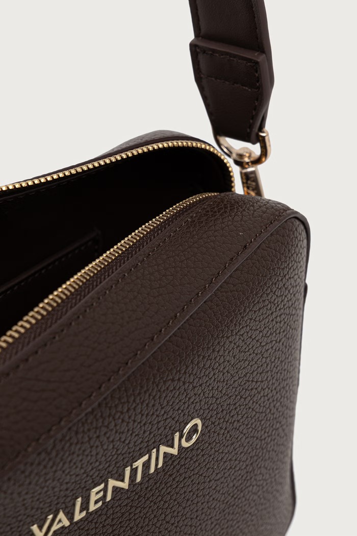 Valentino Bags Torebka crossbody damska z imitacji skóry VBS5A809 brązowy AA00