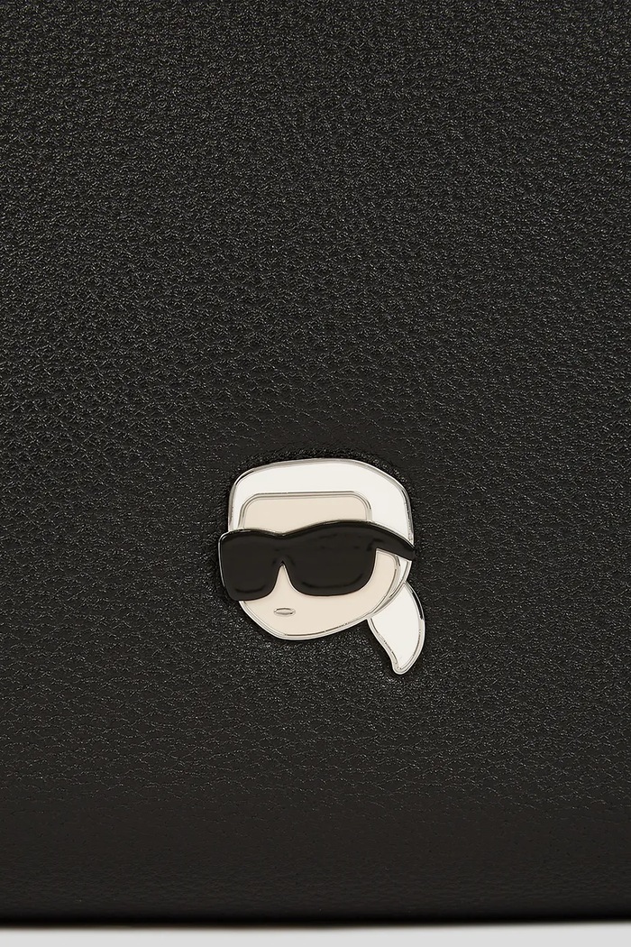 Accesorii Karl Lagerfeld geantă IKON GRAINY A3W30096 negru