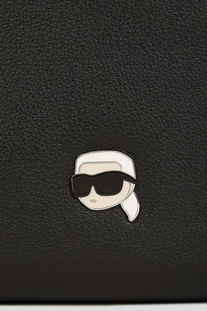 Accesorii Karl Lagerfeld geantă IKON GRAINY A3W30096 negru